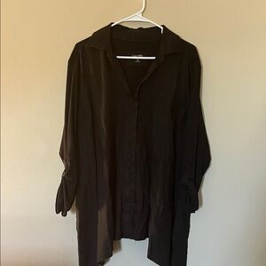 Calvin Klein Black Button Down Shirt